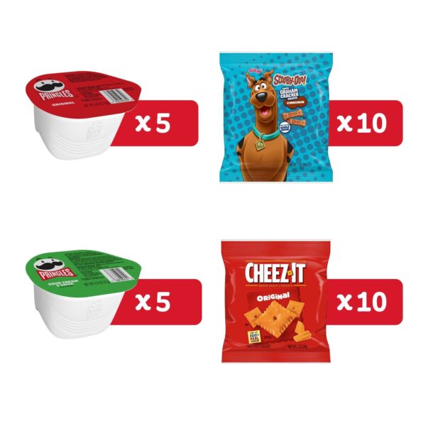 Kellogg&apos;s Variety Pack Lunch Box Snacks, Afternoon Snacks, 30 Count